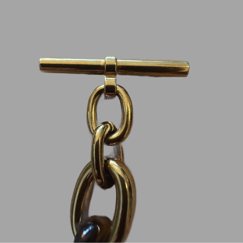 MICHAEL KORS MK TORTOISE SHELL LINK BRACELET - Picture 4 of 6